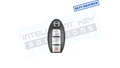 2007-2015 Nissan Rogue/Versa/Pathfinder/Armada 3 Btn Smart Key OEM REFURB w/ LOGO