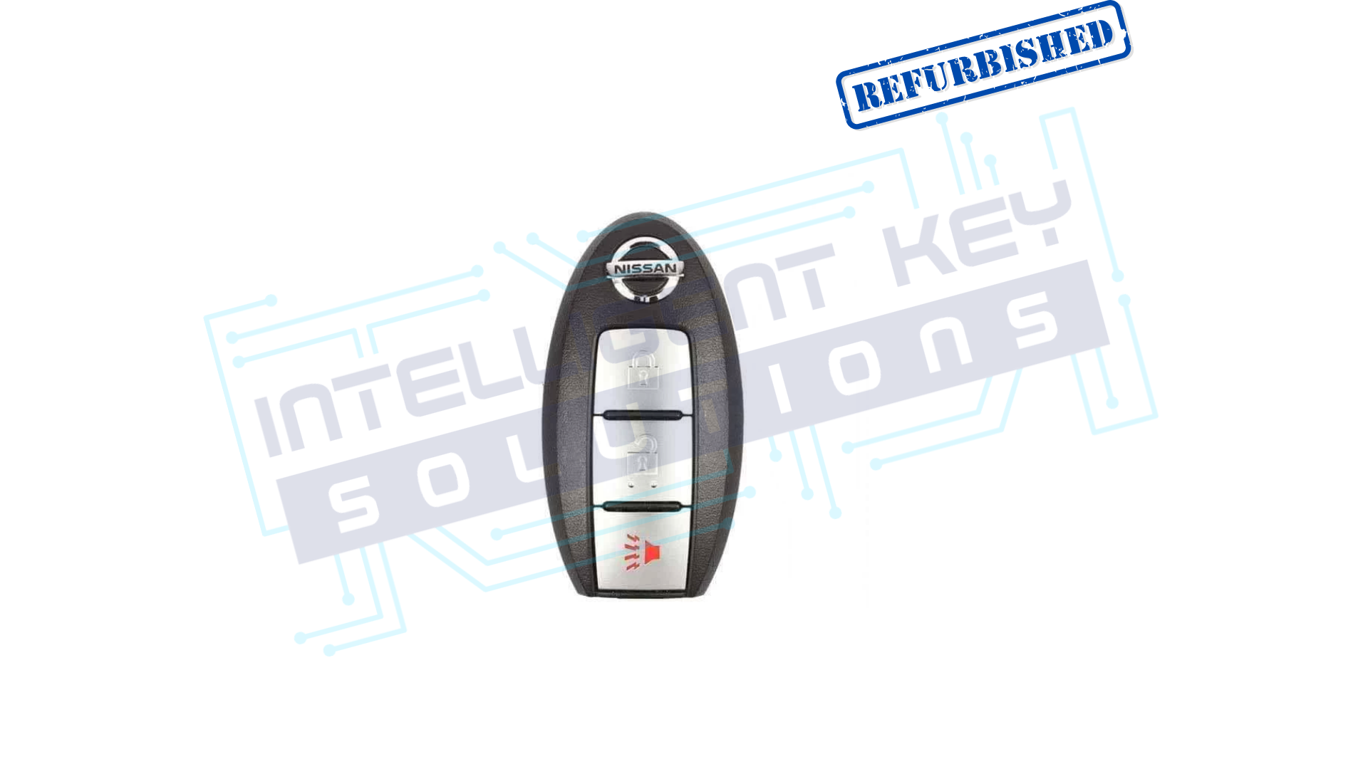 2007-2015 Nissan Rogue/Versa/Pathfinder/Armada 3 Btn Smart Key OEM REFURB w/ LOGO