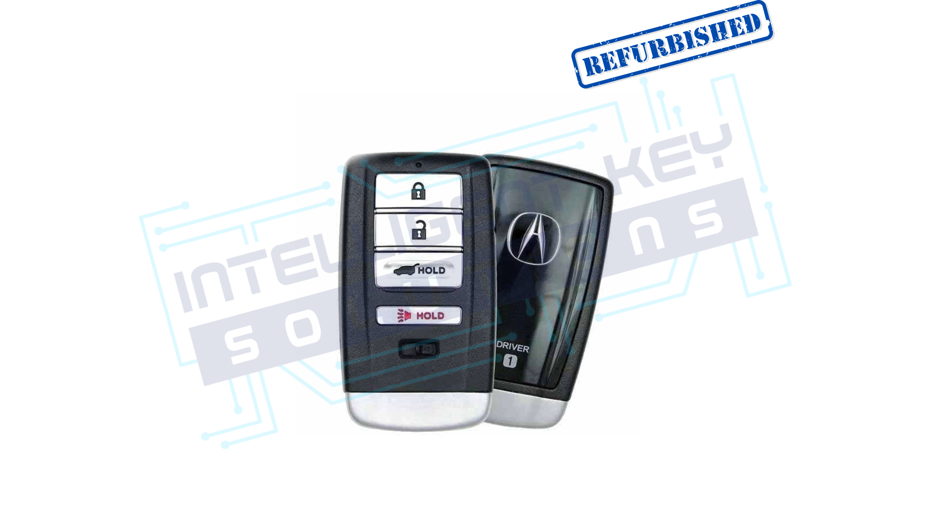 2014-2020 Acura 4Btn Smart Key(72147-TZ5-A01 / KR5V1X / Driver 1) OEM REFURBISHED w/LOGO