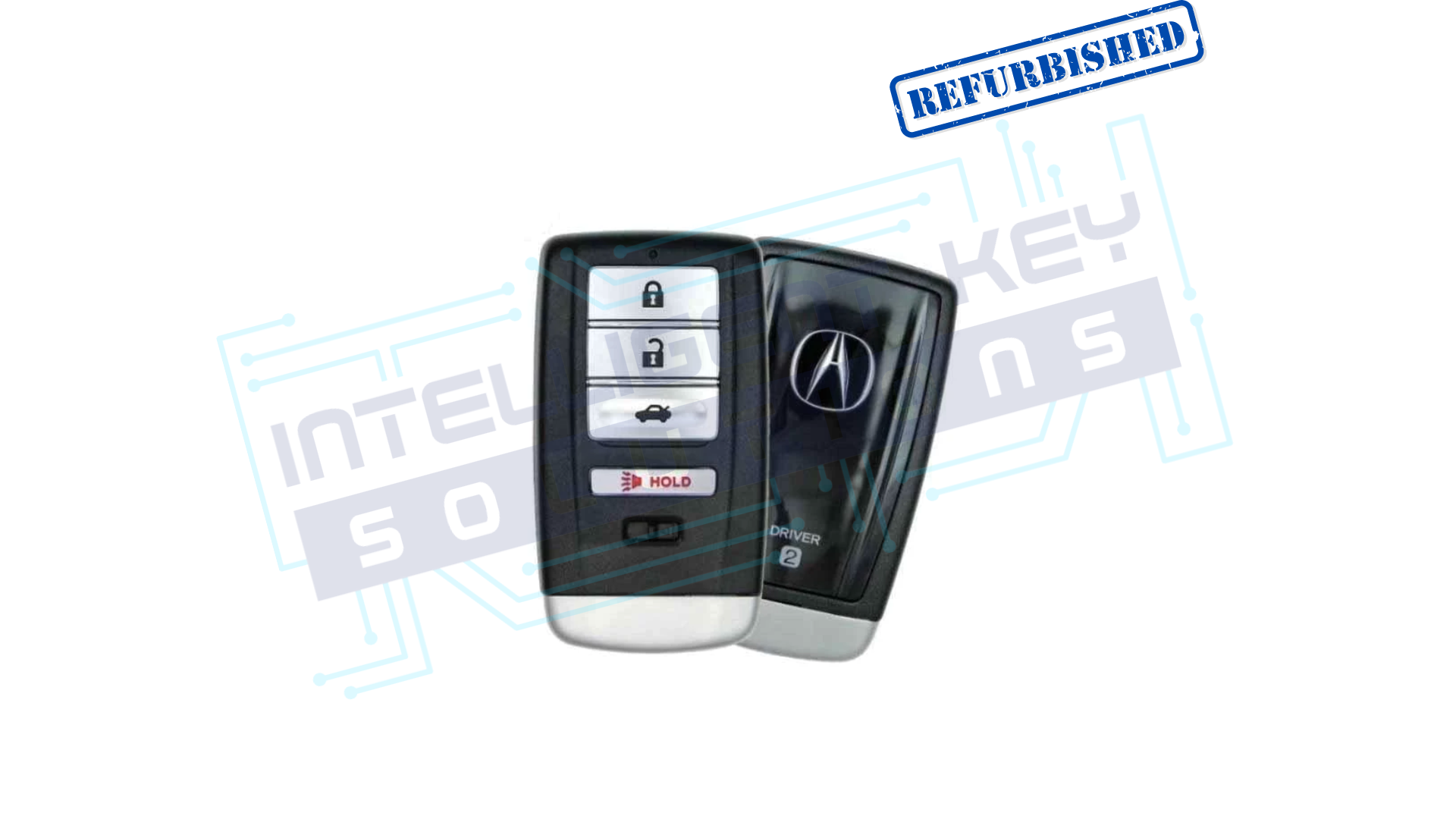 2015-2020 Acura 4Btn Smart Key (72147-TZ3-A11 / Driver 2) OEM REFURBISHED w/LOGO