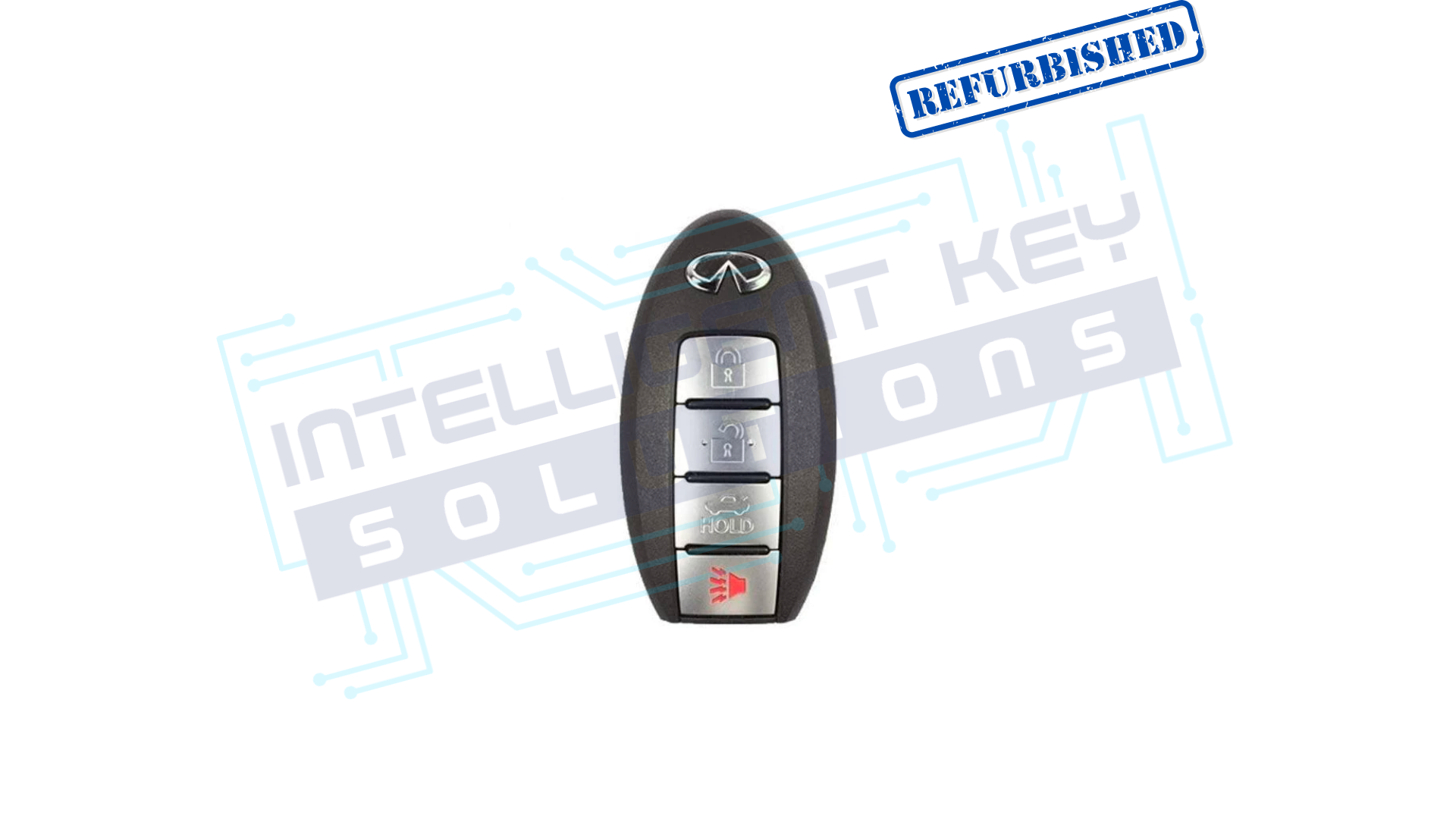 2006-2010 Infiniti M45/M35 4Btn Smart Key (285E3-EH10D / CWTWBU618)OEM REFURBISHED W/LOGO