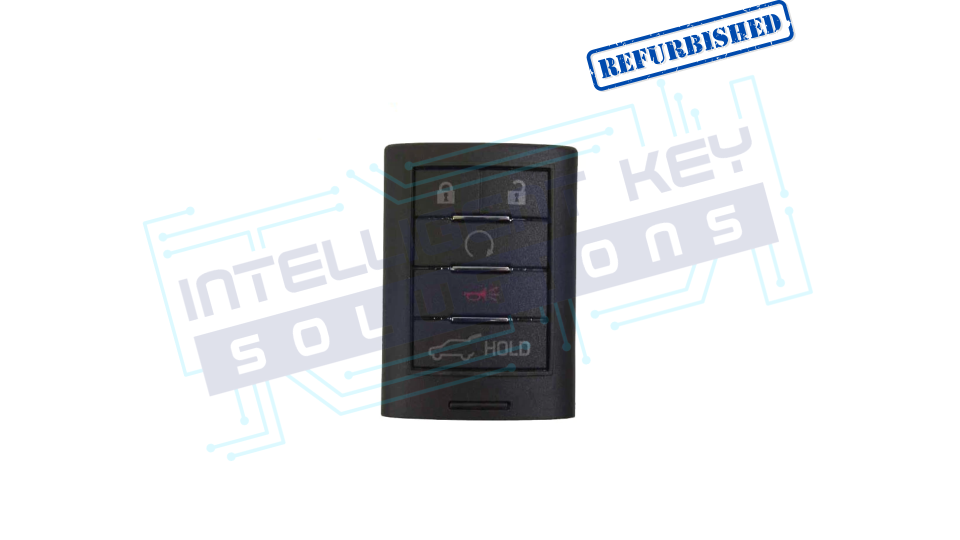 2015-2016 Cadillac ELR 5 Btn Smart Key OEM REFURBISHED w/LOGO