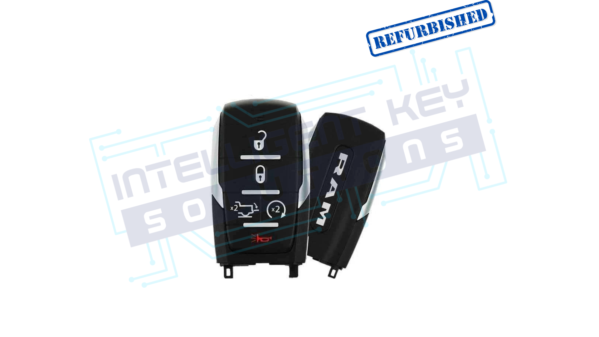 2019-2024 Ram 1500 5 Btn Smart Key (OHT-4882056) OEM REFURBISHED w/LOGO