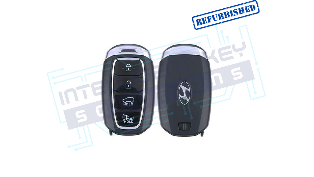 2019-2020 Hyundai Santa Fe 4-Button Smart Key (95440-S2000 / TQ8-FOB-4F19) OEM Refurbished w/ Logo