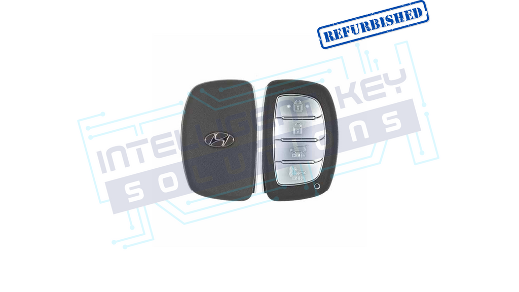 2016-2018 Hyundai Tucson 4-Button Smart Key (95440-D3100 / TQ8-FOB-4F07) OEM Refurbished w/ Logo