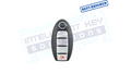 2015 Nissan Pathfinder 4 Btn Smart Key OEM REFURBISHED w/LOGO