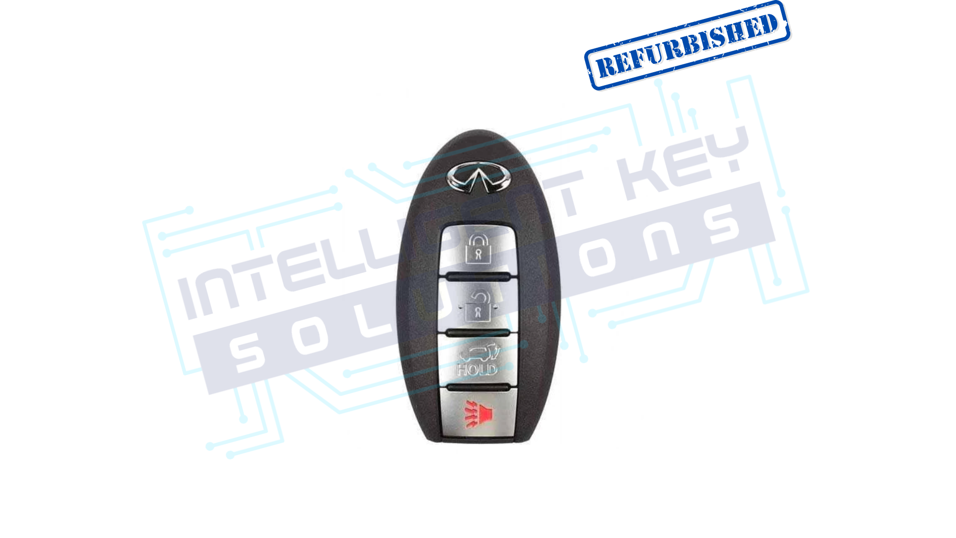 2011-2017 Infiniti FX/QX 4 Btn Smart Key OEM REFURBISHED w/LOGO