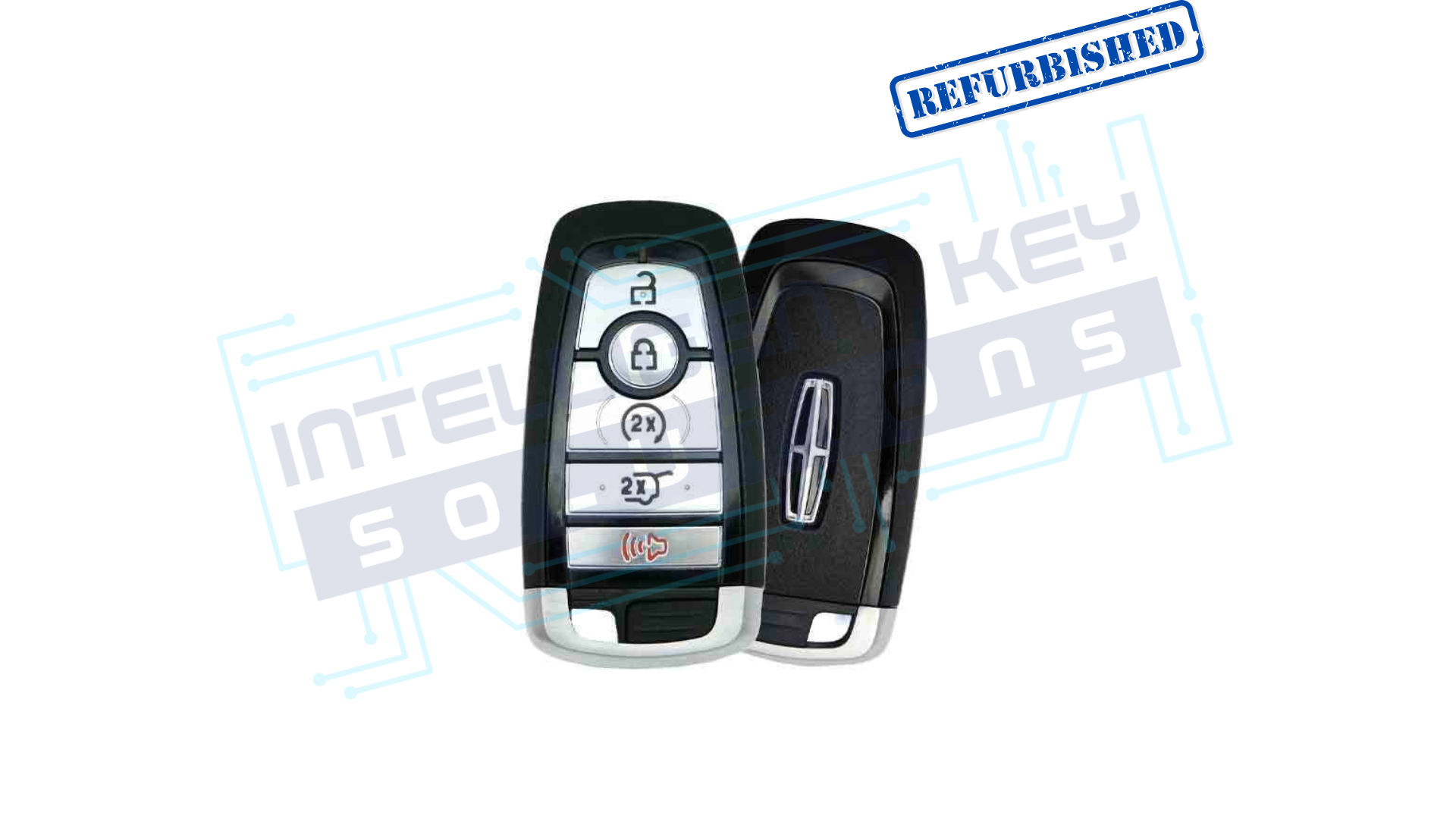 2020-2023 Lincoln 5Btn Smart Key ( KL7T-15K601-BA / M3N-A2C931426 / R8278 / 902MHZ ) OEM REFURBISHED w/LOGO