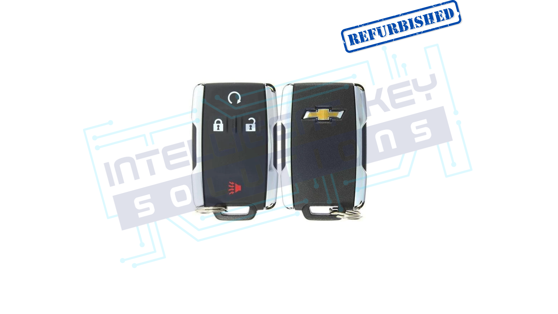2014-2022 Chevrolet 4Btn Remote (M3N-32337100) OEM REFURBISHED w/LOGO