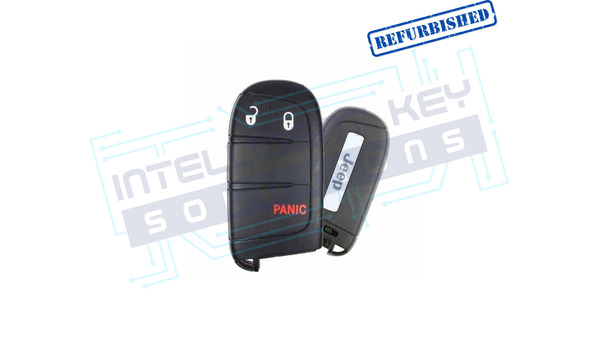 2015-2021 Jeep Renegade 3 Btn Smart Key (M3N-40821302) OEM REFURBISHED w/LOGO