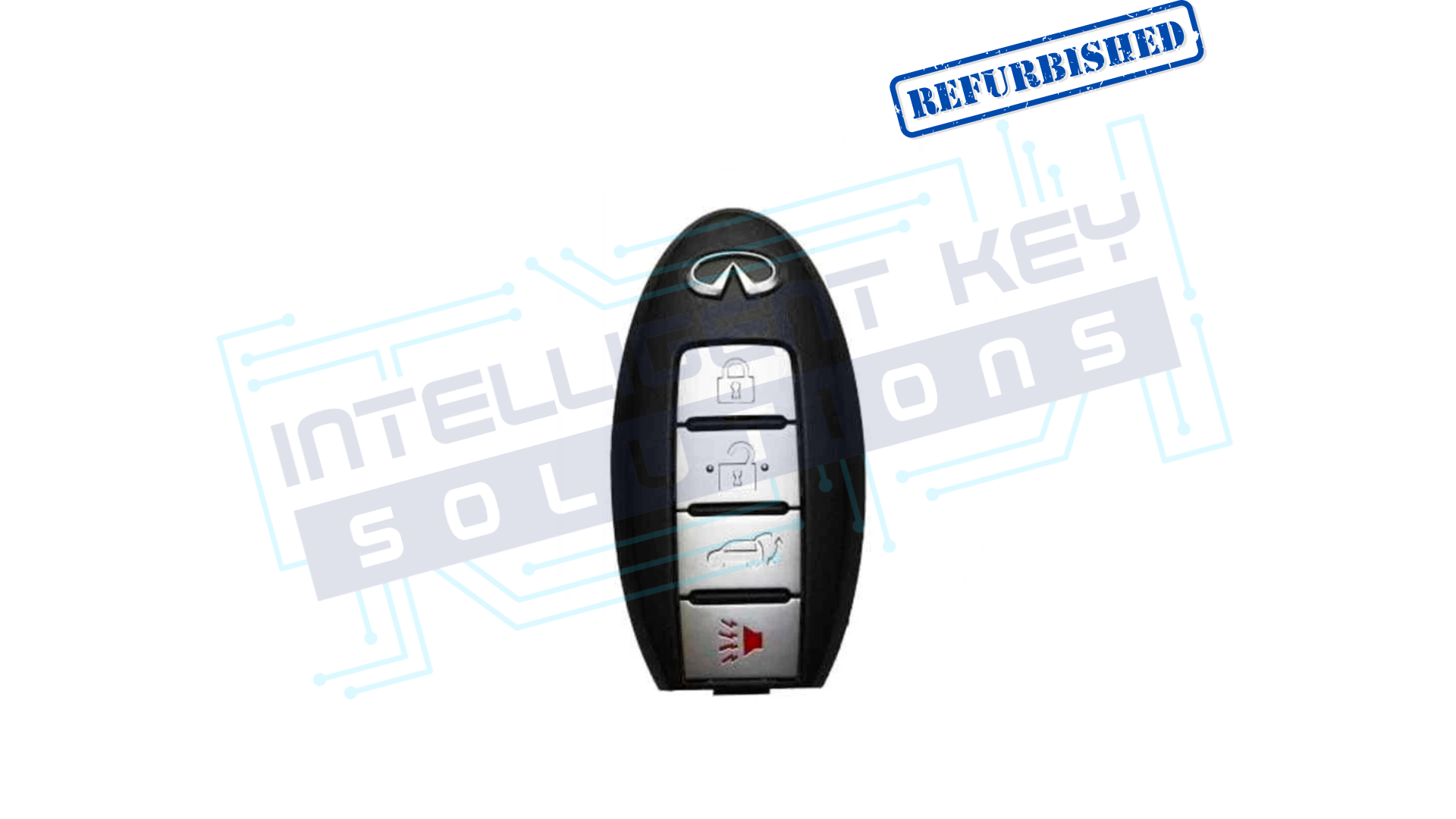 2011-2013 Infiniti QX56 4Btn Smart Key W/HATCH (CWTWB1U787)  OEM REFURBISHED w/LOGO