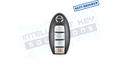 2017-2024 Nissan 4Btn Armada Smart Key W/HATCH (285E3-1LP0C / CWTWB1U787)  OEM REFURBISHED w/LOGO