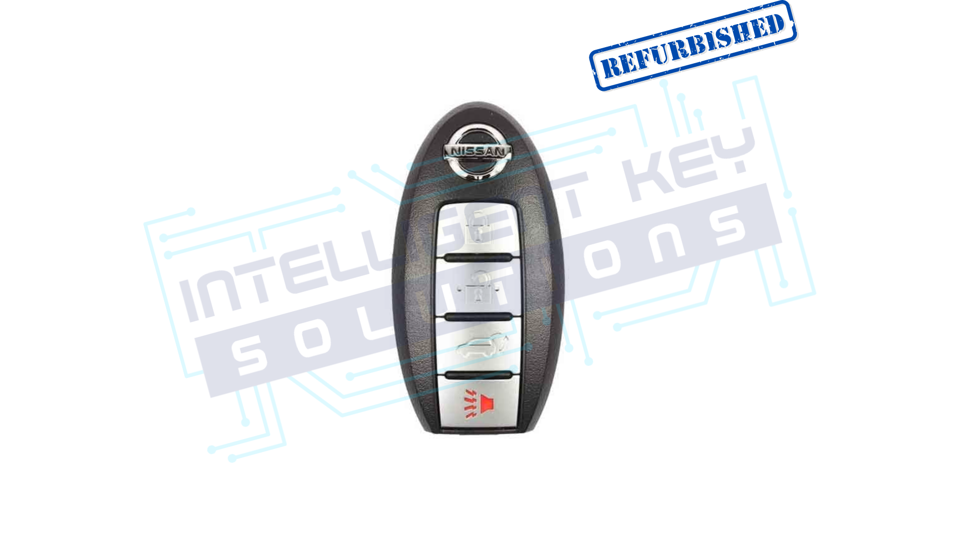2017-2024 Nissan 4Btn Armada Smart Key W/HATCH (285E3-1LP0C / CWTWB1U787)  OEM REFURBISHED w/LOGO