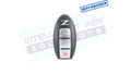 2012-2019 Nissan 370Z 3 Btn Smart Key OEM REFURBISHED w/LOGO