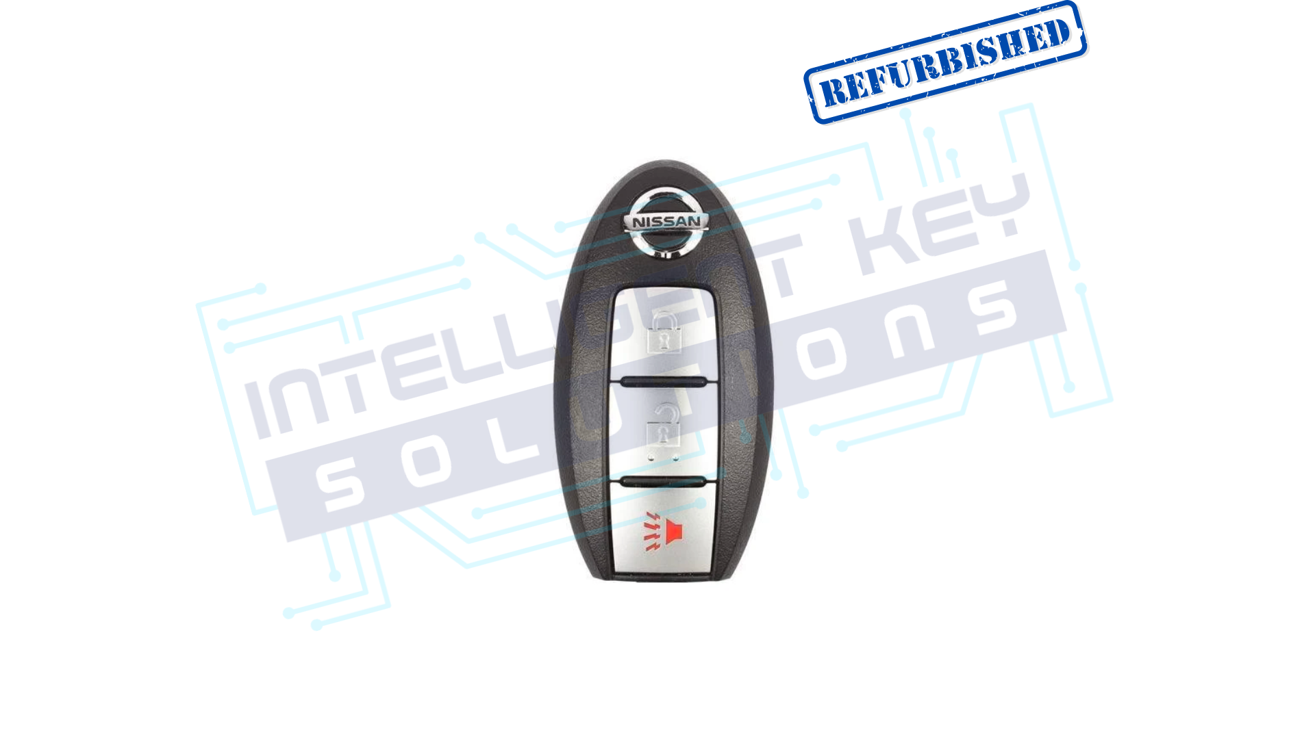 2009-2024 Nissan 3Btn Armada/Cube Smart Key (CWTWB1U825(733) OEM REFURBISHED W/LOGO (285E3-1LK0D)