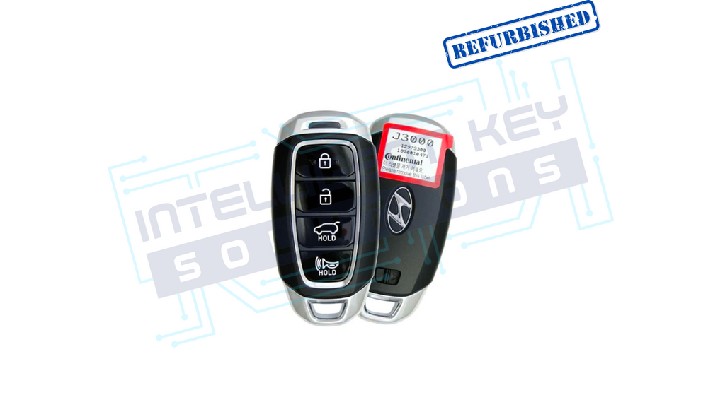 2019-2021 Hyundai Veloster 4-Button Smart Key (95440-J3000 / SY5IGFGE04) OEM Refurbished w/ Logo