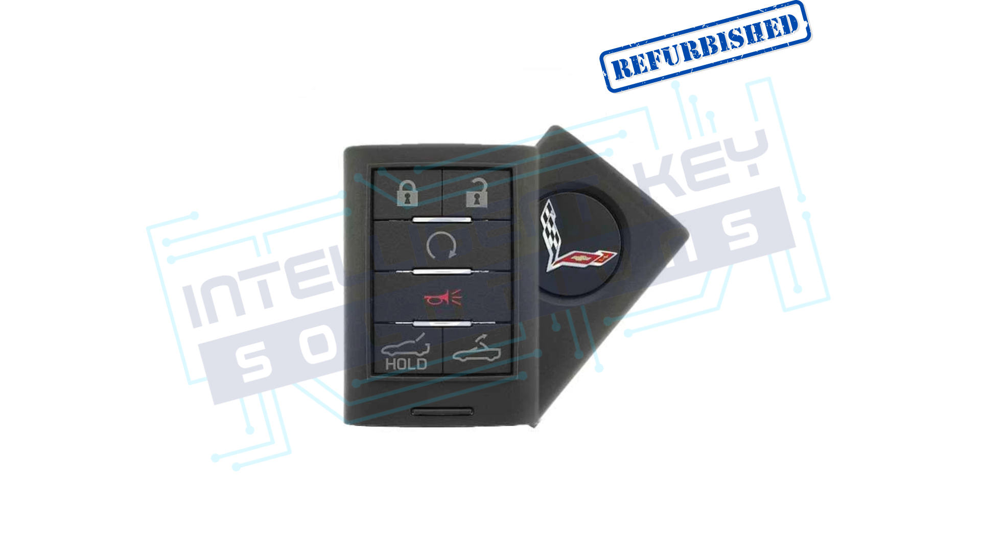 2015-2019 Chevrolet Corvette 6 Btn Smart Key OEM REFURBISHED w/LOGO