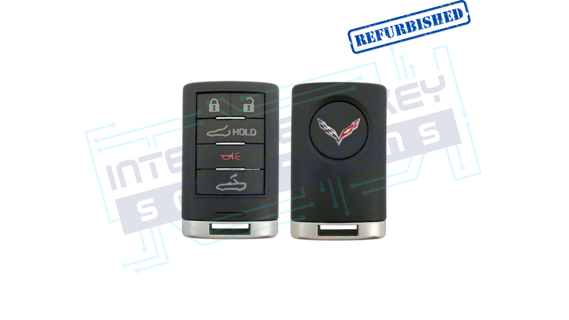 2015-2019 Chevrolet Corvette 5Btn Smart Key OEM REFURBISHED w/LOGO