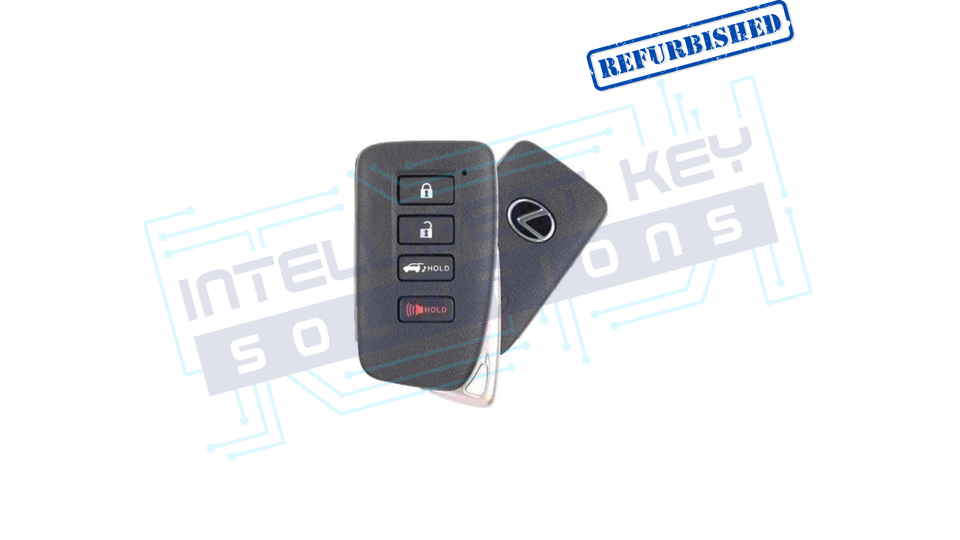 2015-2019 Lexus 4Btn Smart Key (FBA -AG Board W/ Hatch) OEM REFURBISHED w/LOGO