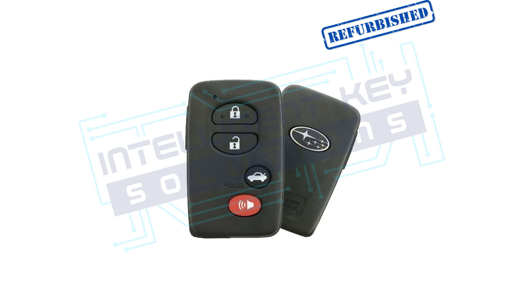 2013-2015 Subaru 4Btn Smart Key (88835-CA060 / HYQ14ACX / GNE Board) OEM REFURBISHED w/LOGO