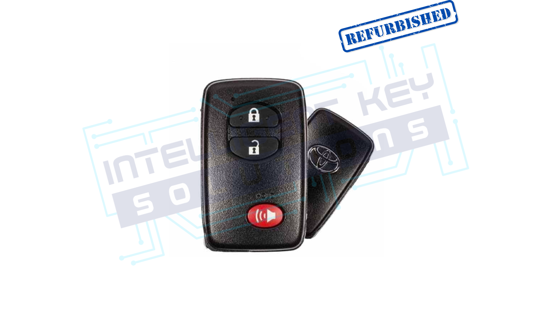 2008-2012 Toyota Highlander/RAV4 3 Btn (Number 0140 Board) Smart Key OEM REFURBISHED w/LOGO