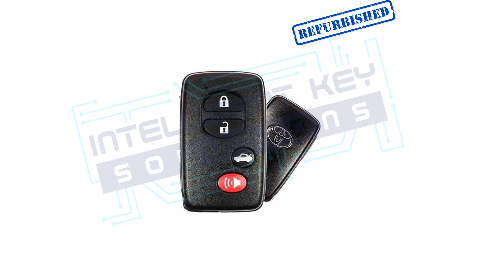 2010-2013 Toyota 4btn Smart Key (HYQ14AAB/271451-3370 E) OEM REFURBISHED w/LOGO