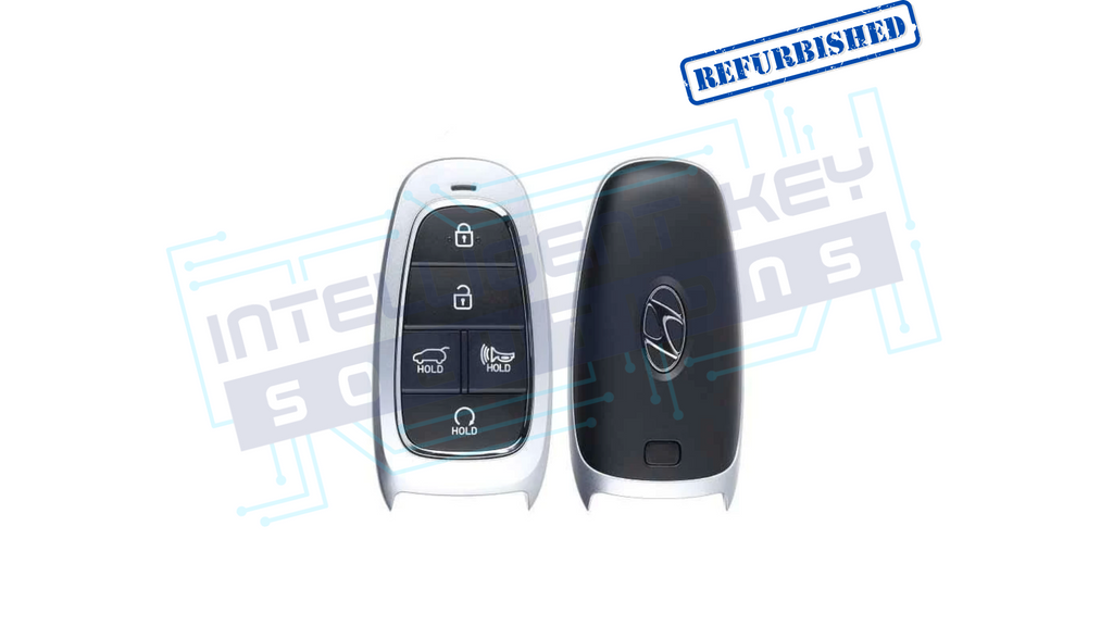 2021-2022 Hyundai Santa Fe 5-Button Smart Key w/Hatch (95440-S1570) OEM Refurbished w/Logo