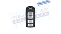 2006-2015 Mazda MX-5 4Btn Smart Key (NHY8-67-5RYA / WAZX1T763SKE11A04) OEM REFURBISHED w/LOGO