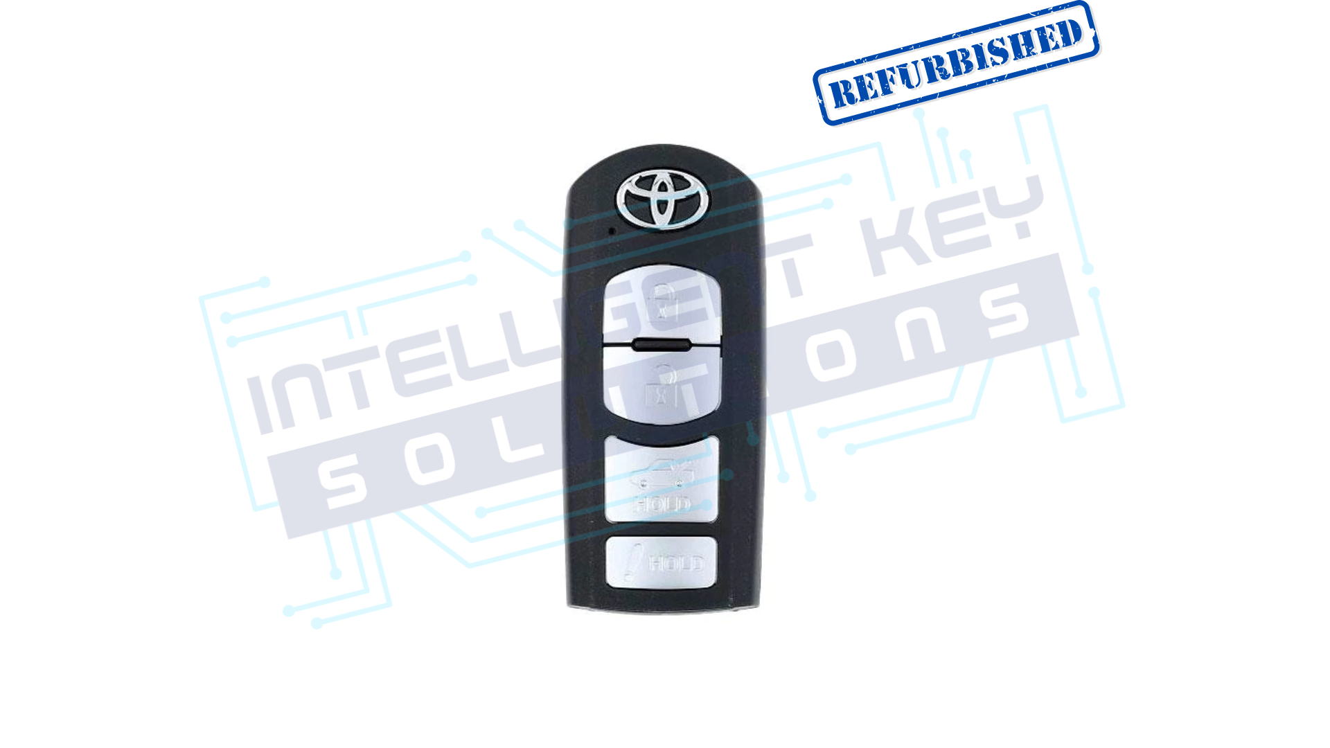 2017-2020 Toyota Yaris/Yaris IA 4 Btn Smart Key (D02) OEM REFURBISHED w/LOGO