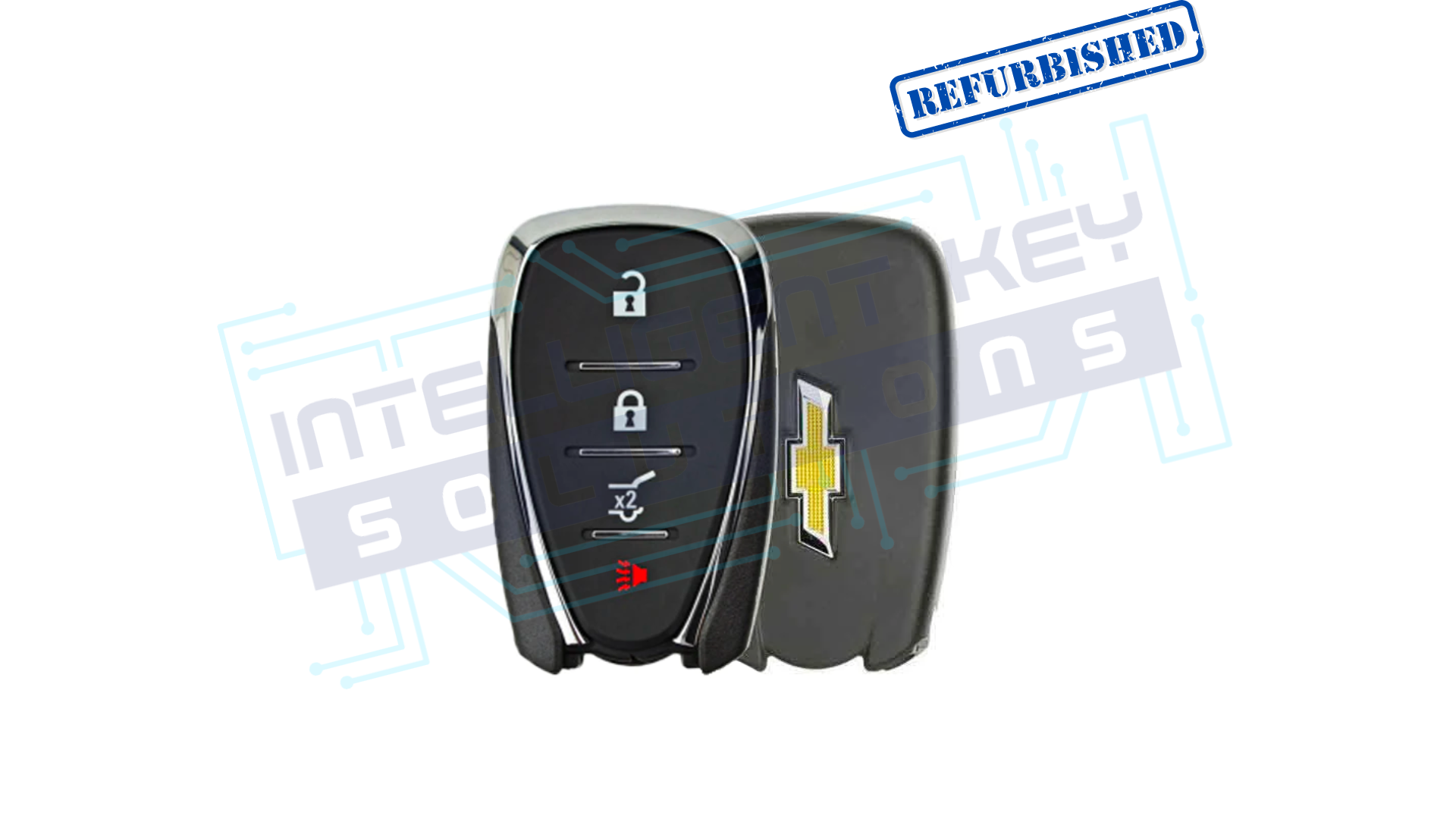 2018-2020 Chevrolet 4 Btn Smart Key OEM REFURBISHED w/LOGO