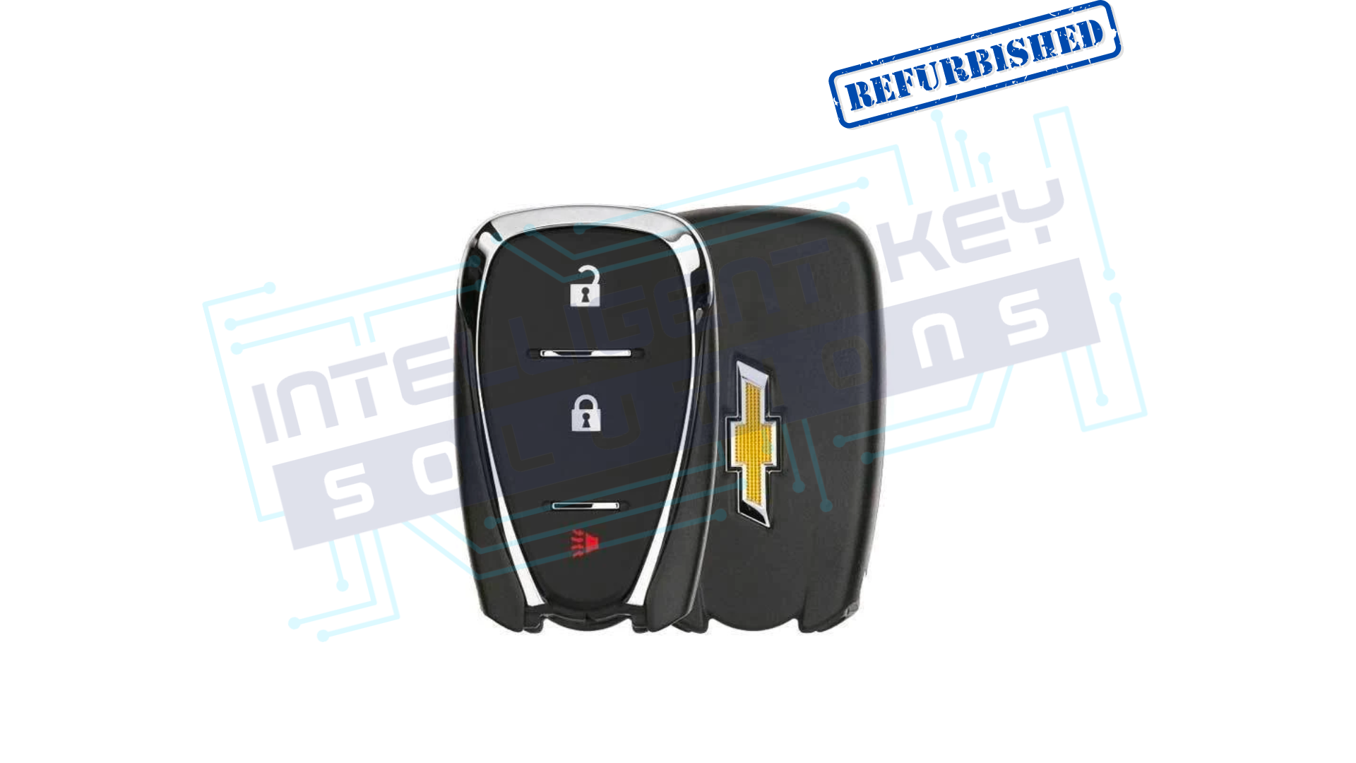 2016-2021 Chevrolet 3Btn Spark/Sonic/Equinox Smart Key (13585723 / HYQ4AA) OEM REFURBISHED w/LOGO
