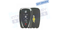 2016-2021 Chevrolet 4Btn Smart Key (HYQ4AA) OEM REFURBISHED w/LOGO