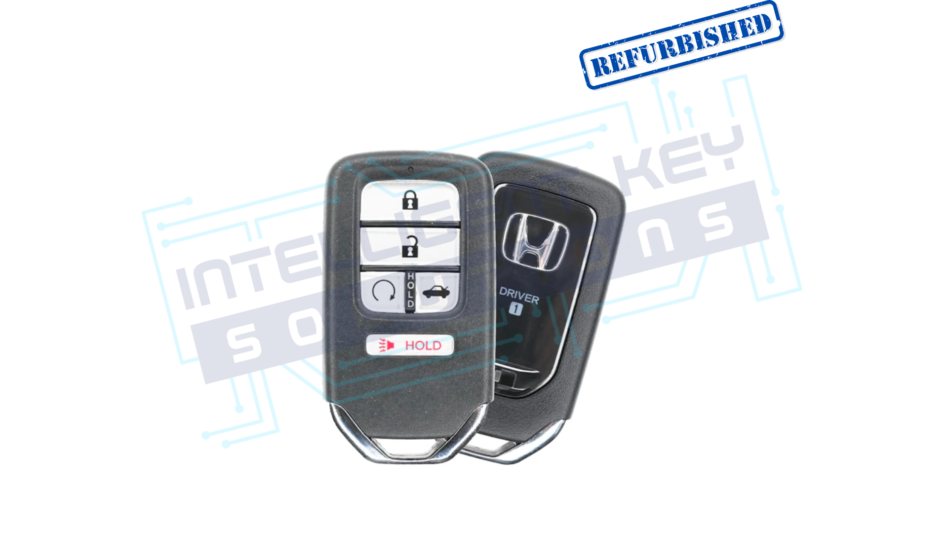 2018-2020 Honda Accord 5 Btn Smart Key OEM REFURBISHED w/LOGO