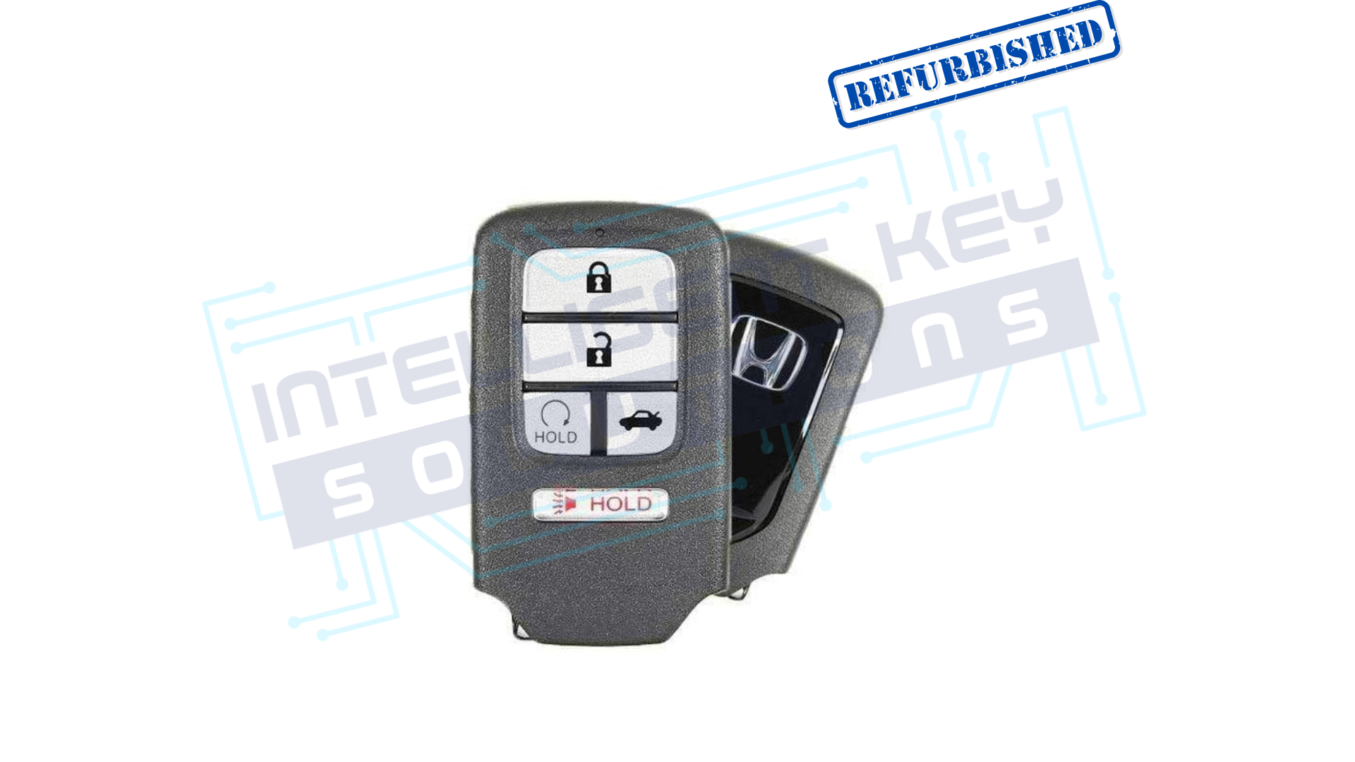 2016-2017 Honda Accord 5Btn Smart Key (ACJ932HK1310A / 72147-T2G-A41 Driver 1) OEM REFURBISHED w/LOGO