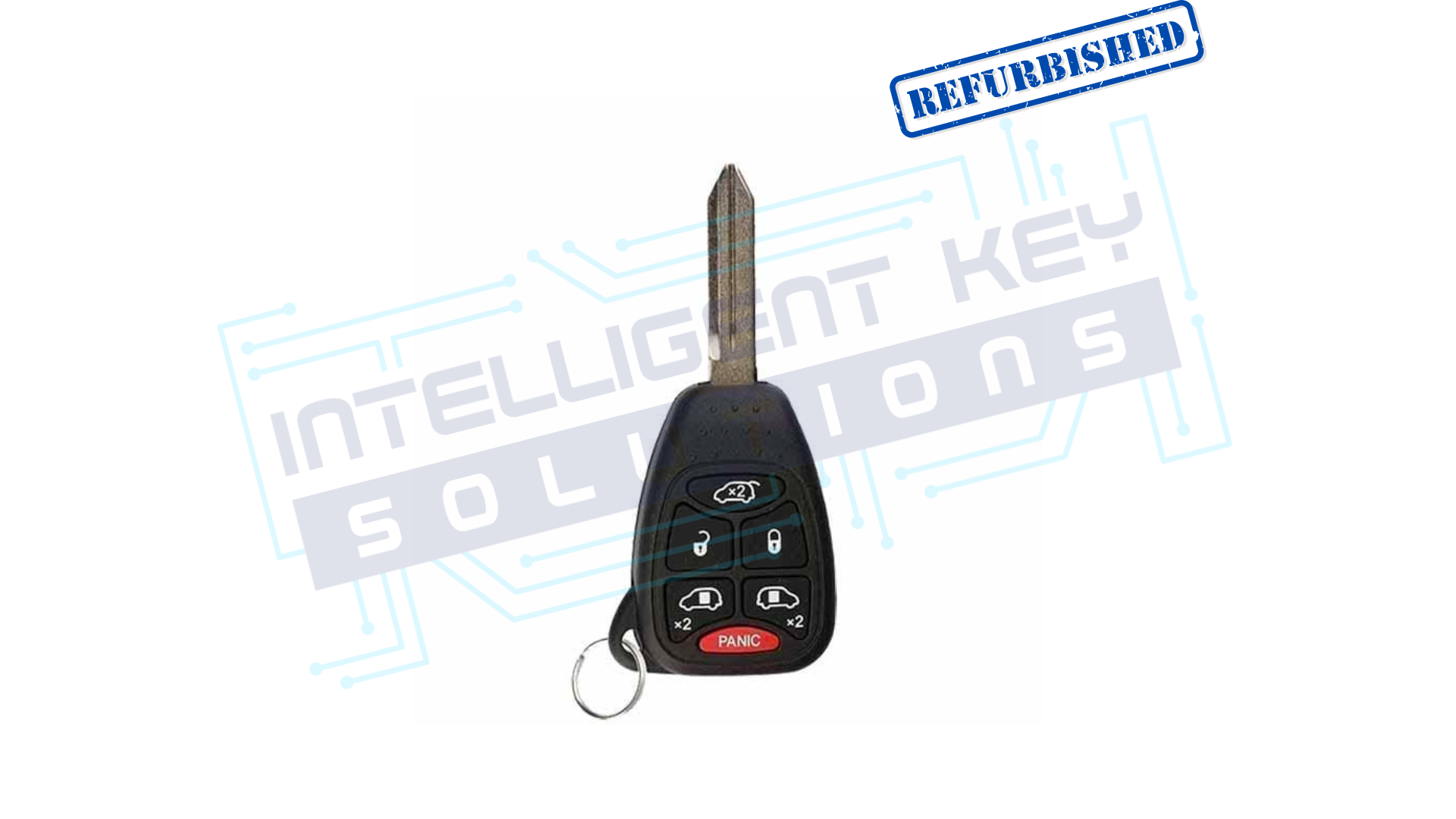 2004-2007 Chrysler Town and Country 6 Btn Remote Head Key OEM REFURBISHED w/LOGO