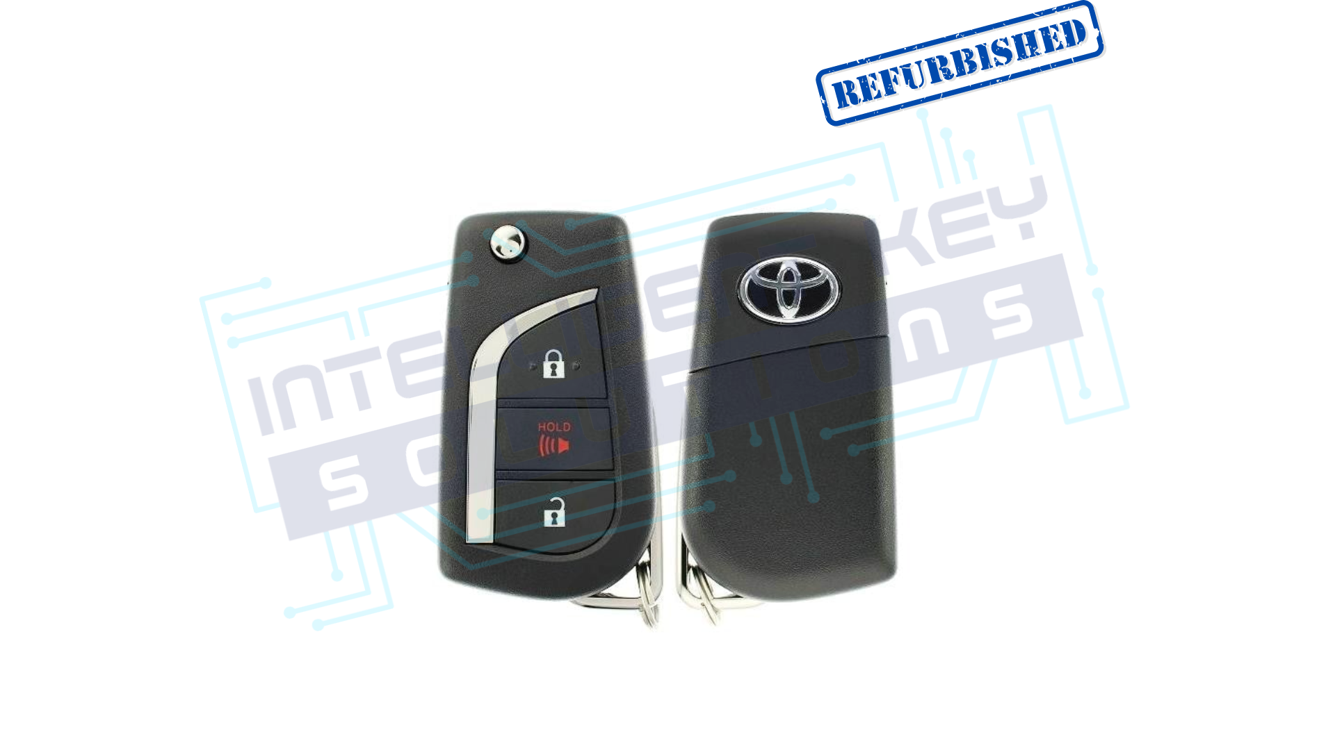 2020-2022 Toyota C-HR (Turkey PRODUCTION) 3 Btn Flip Key OEM REFURBISHED