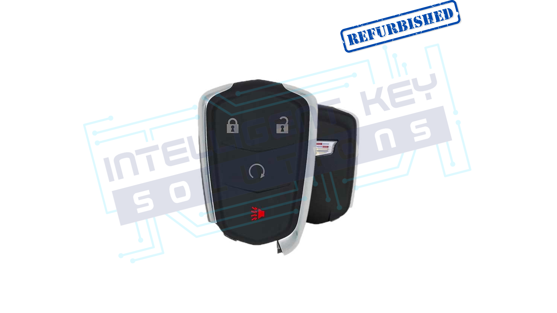 2019-2021 Cadillac XT4 4Btn Smart Key OEM REFURBISHED w/LOGO