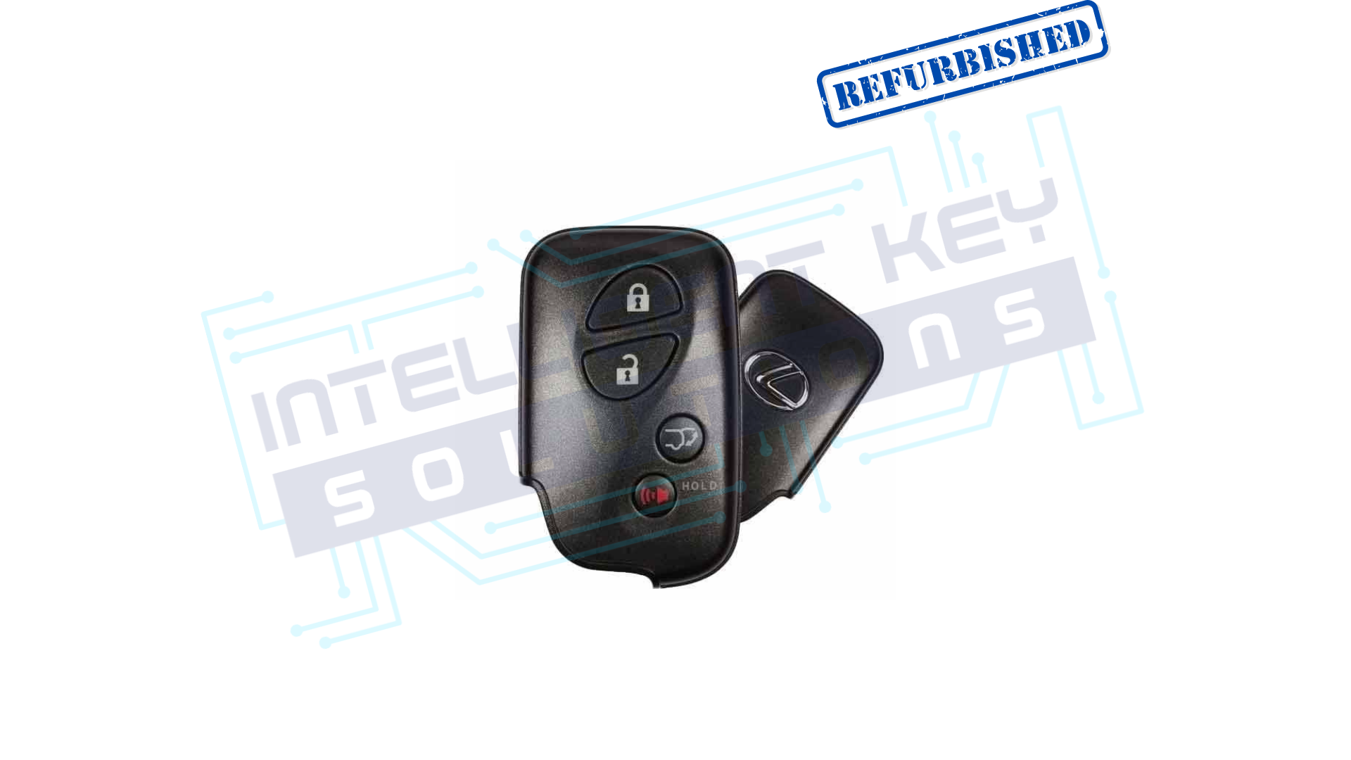2010-2015 Lexus 4Btn Smart Key (GNE board W/Hatch) OEM REFURBISHED w/LOGO