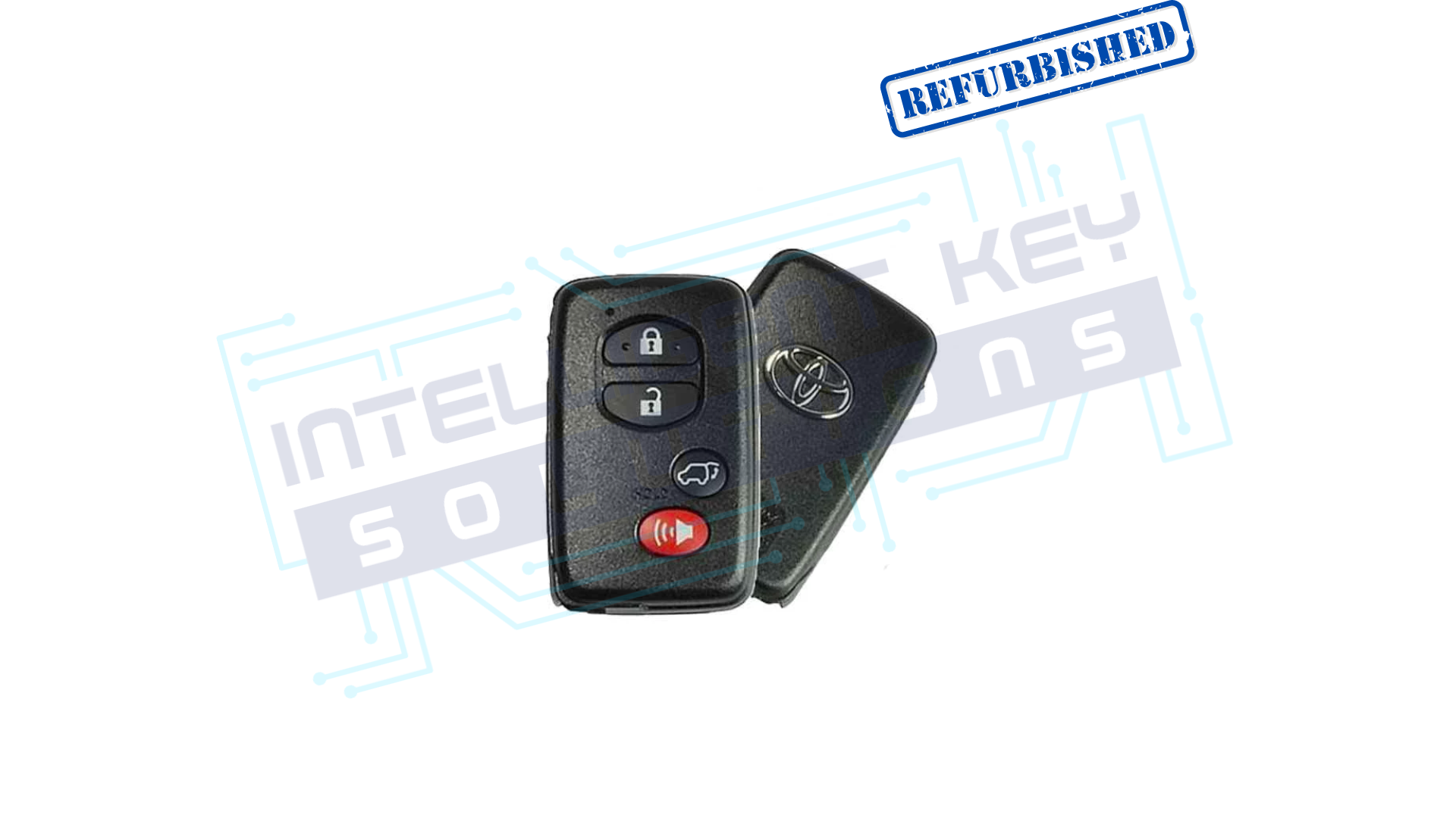 2008-2013 Toyota Highlander 4btn Smart Key (HYQ14AAB/271451-0140) OEM REFURBISHED w/LOGO