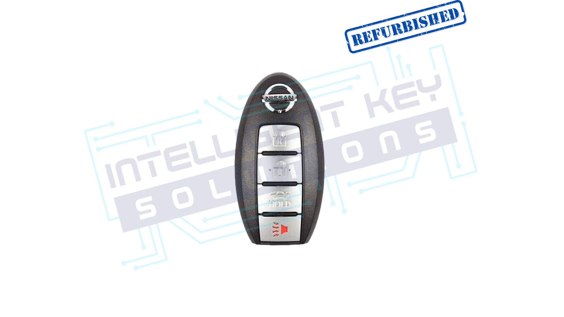 2016-2018 Nissan 4Btn Smart Key (KR5S180144014 IC:204) OEM REFURBISHED w/LOGO