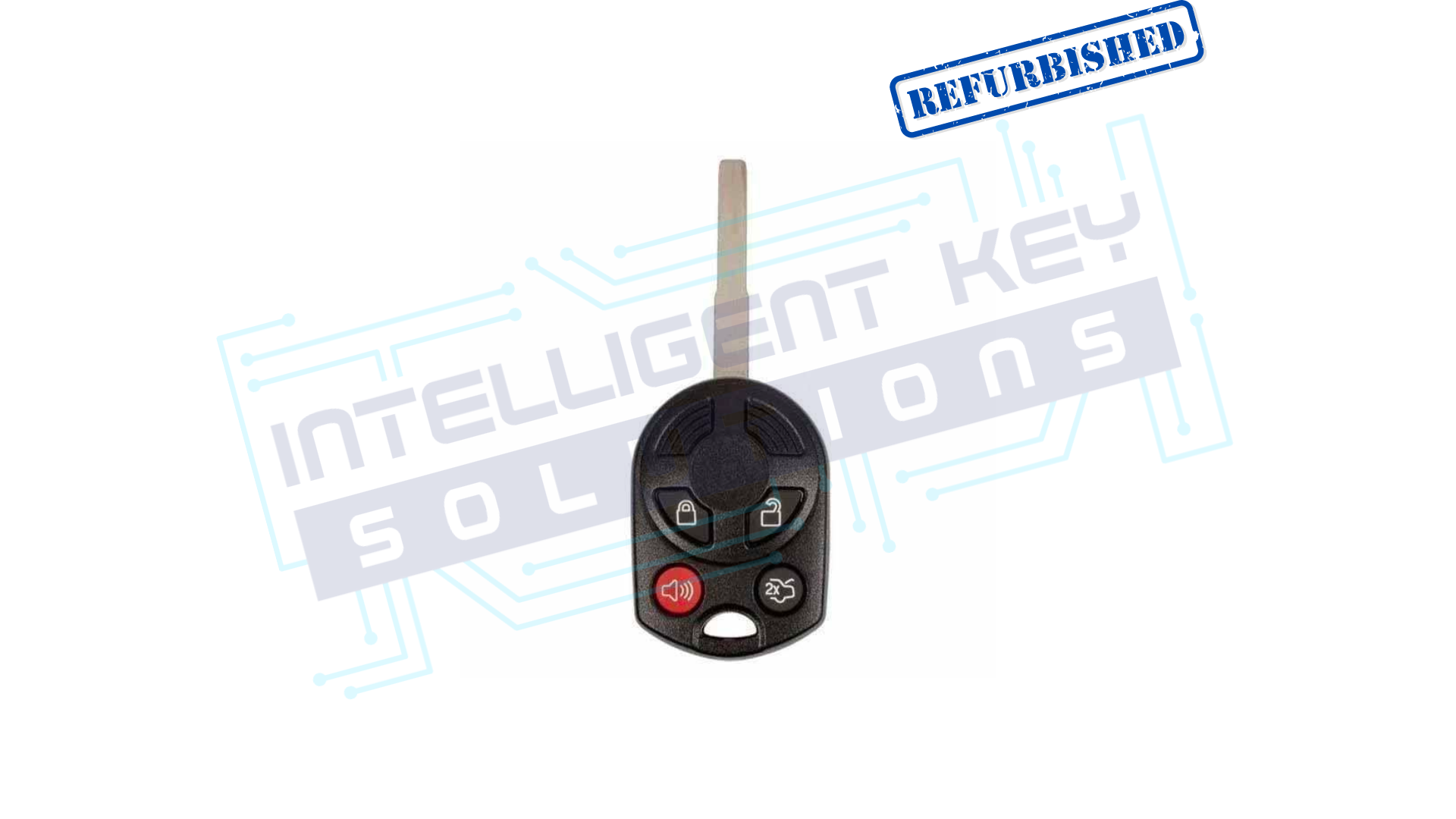 2012-2019 Ford 4 Btn Remote Head Key (R8046) OEM REFURBISHED w/LOGO