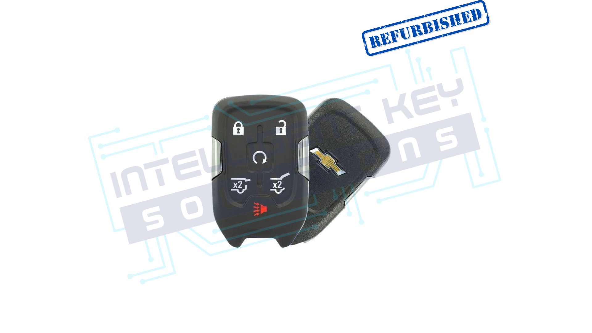 2015-2020 Chevrolet Tahoe/Suburban 6 Btn Smart Key (433MHZ/ HYQ1EA) OEM REFURBISHED w/LOGO