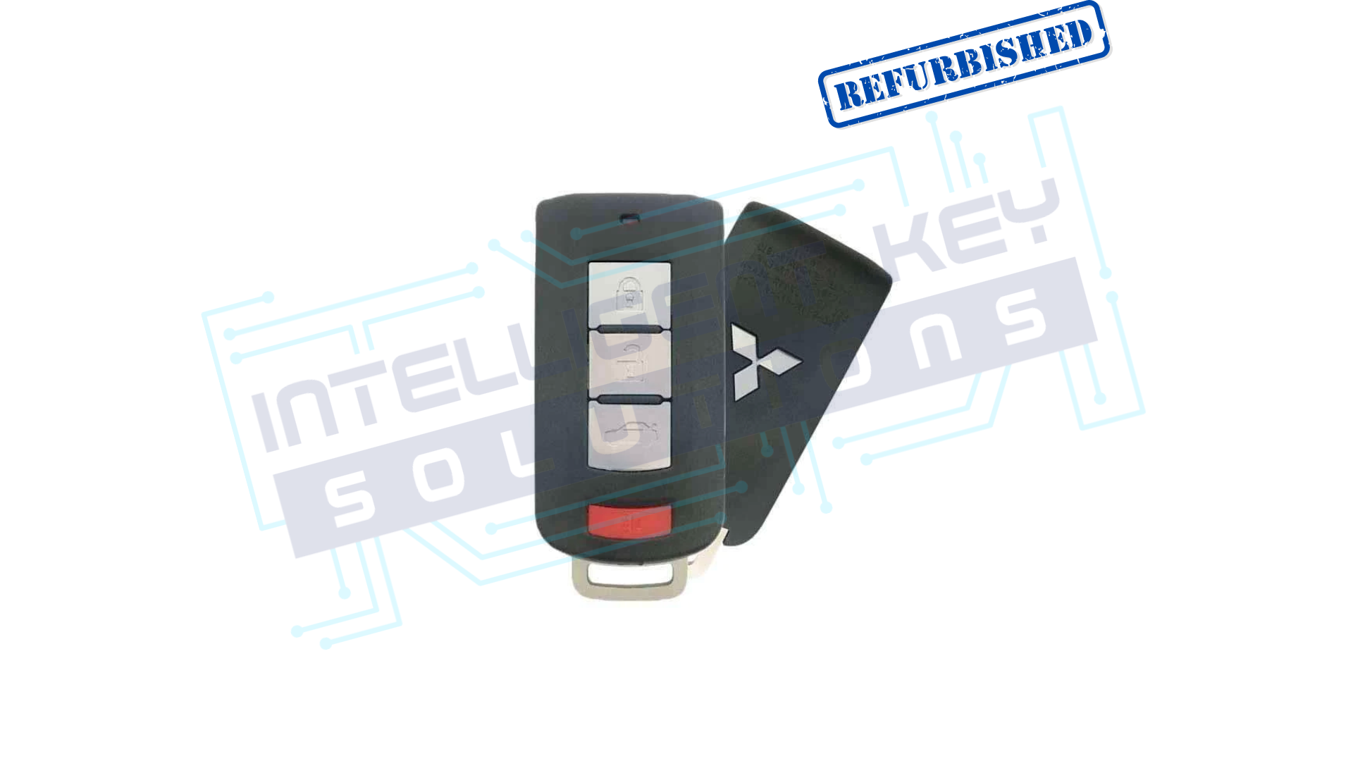 2008-2017 Mitsubishi Lancer 4Btn Smart Key (OUC644M-KEY-N) OEM REFURBISHED w/LOGO