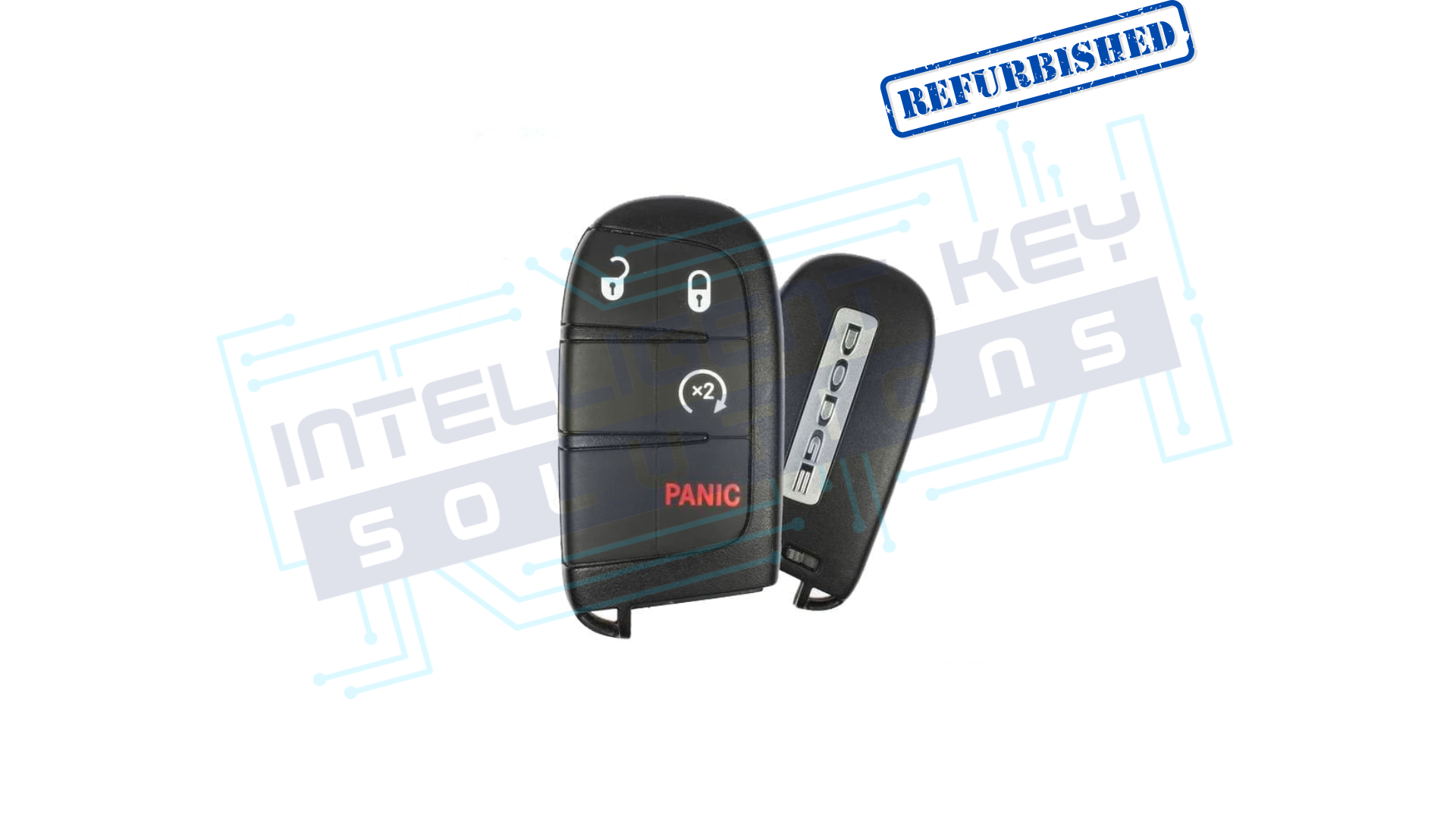 2011-2023 Dodge Durango/Journey 4btn Smart Key (M3N-40821302) OEM REFURBISHED w/LOGO