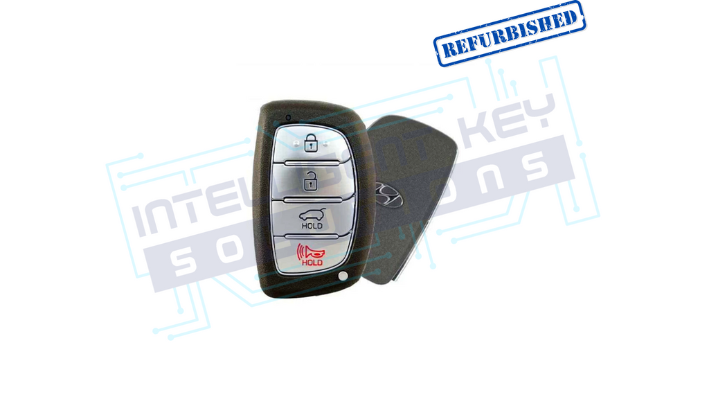 2017-2019 Hyundai Ioniq 4-Button Smart Key (95440-G2000 / TQ8-FOB-4F11) OEM Refurbished w/ Logo