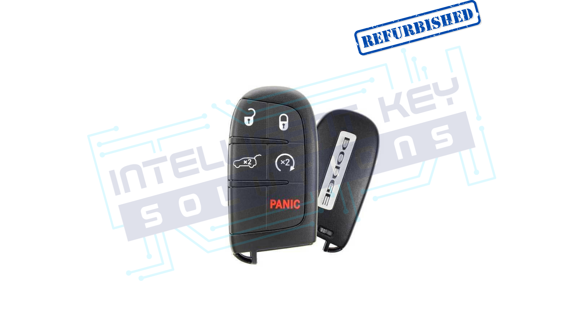 2014-2024 Dodge Durango 5btn Smart Key (M3N-40821302) OEM REFURBISHED w/ LOGO