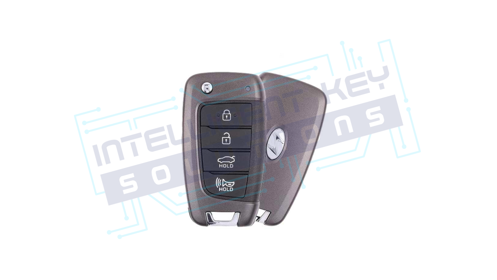 21 Hyundai Elantra 4 Btn Flip Key OEM REFURBISHED w/LOGO (95430-AA000)