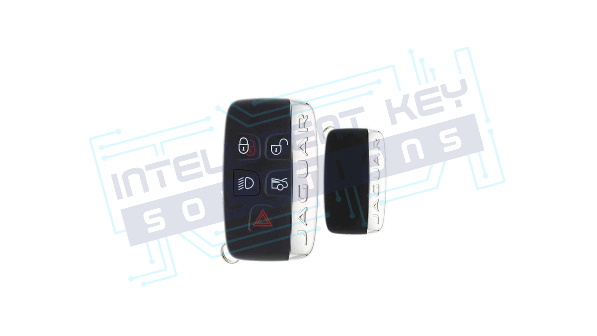 2011-2020 Jaguar 5 Btn Smart Key w/Trunk (KOBJTF10A) OEM REFURBISHED w/LOGO