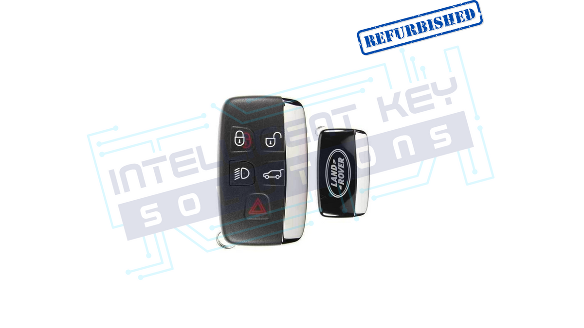 Land Rover Key895g 2010-2019 Land Rover 5 Btn Smart Key w/Hatch OEM REFURBISHED w/LOGO ...