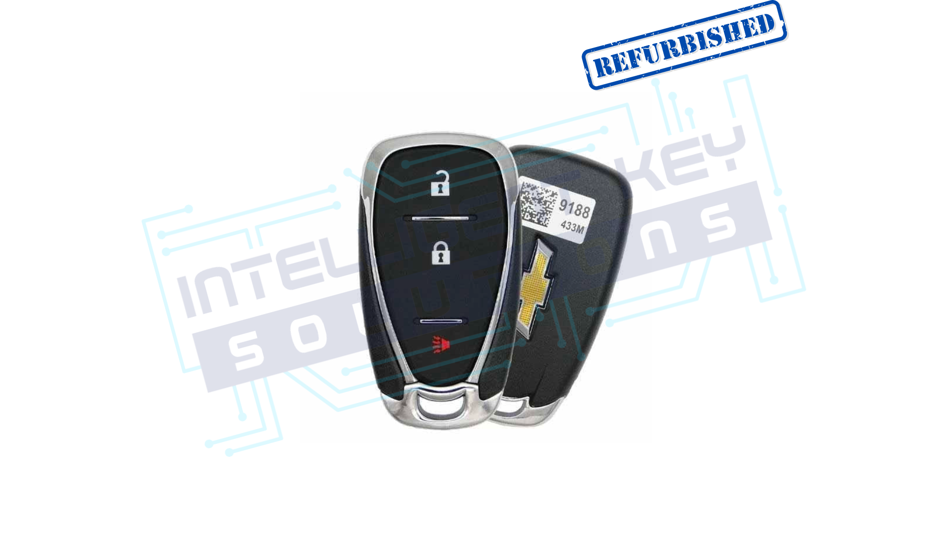 2016-2020 Chevy 3Btn Smart Key (13529639 / HYQ4EA) OEM REFURBISHED w/LOGO